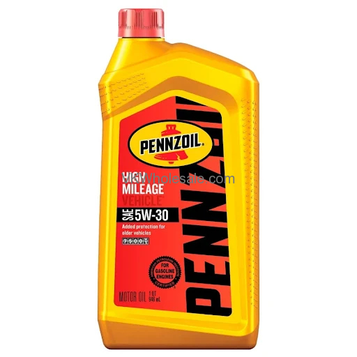 Pennzoil High Mileage Motor Oil Wholesale, Motor Oil in Bulk