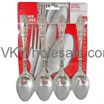 4 PCS Dinner Spoons Wholesale