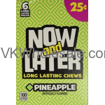 Now & Later Candy Pineapple 24/6 PCS Bars Wholesale