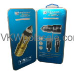 Premium Type C Dual USB Car Charger Warner Wireless Wholesale