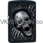 ZIPPO CLASSIC VAMPIRE Skull Black Matte Windproof Lighter