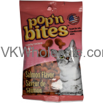 Pop'n Bites Salmon Flavor Cat Treats bag Wholesale