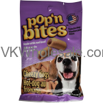 Pop'n Bites Cheezy Dogs Dog Treats, 3.5-oz bag