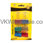 Metallic Color Binder Clips Wholesale