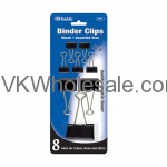 Assorted Size Black Binder Clip  Wholesale