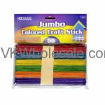 Jumbo Colored Craft Sticks Wholesale