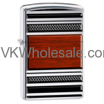 Zippo Steel and Wood Lighter With Pipe Lighter Insert 28676 Wholesale