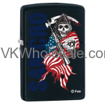 Zippo Classic Samcro Reaper Black Matte Z338 Wholesale