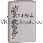 Zippo Classic Love Inspiration Satin Chrome Z250 Wholesale