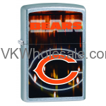 Zippo Classic NFL Chicago Bears Brushed Chrome Z702 Lighter Wholesale