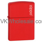 Zippo Windproof Red Matte Lighter 233 Wholesale