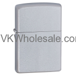 Zippo Windproof Satin Finish Chrome Lighter Wholesale