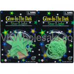 GLOWING PLANETS, STARS AND COMETS IN BLISTER CARD, 3ASST. Wholesale