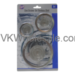 3 PC Sink Strainer Set Wholesale