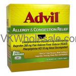 Wholesale Advil Congestion Relief 200 mg - 25 pk of 1 Coated Tablet