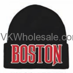 Boston Embroidered Winter Skull Hats Wholesale