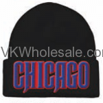 Chicago Embroidered Winter Skull Hats Wholesale