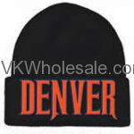 Denver Embroidered Winter Skull Hats Wholesale