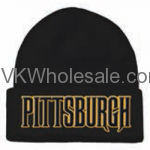 Pittsburgh Embroidered Winter Skull Hats Wholesale