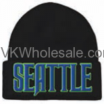 Seattle Embroidered Winter Skull Hats Wholesale