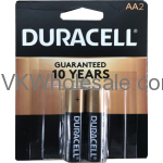 Duracell® CopperTop AA-2 Pack Alkaline Batteries Wholesale