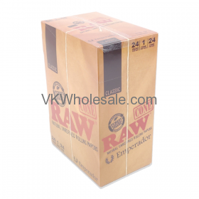 RAW Classic Emperador 7" Pre-Rolled Cones Wholesale