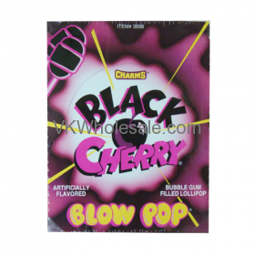 Charms Black Cherry Blow Pops