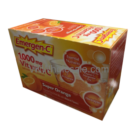Emergen-C 1000mg Orange Vitamin C Packets Wholesale