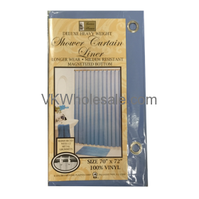 Shower Curtain Liner Blue Wholesale