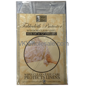 Tablecloth Protector Oval 60" x 90" Wholesale