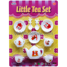 10PC LITTLE TEA SET IN BLISTER CARD Wholesale