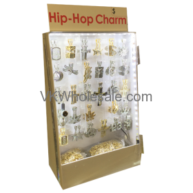 Hip Hop Earring + Necklace Set LED Display