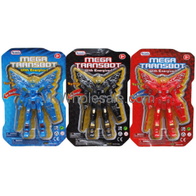 4.5" Mega Transbot W/Light Toy Wholesale