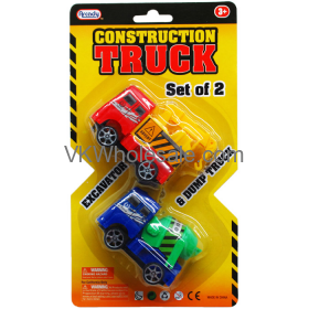 Construction Truck 2PC Toy Wholesale