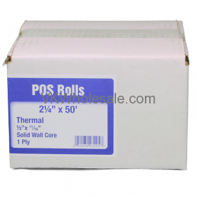 Thermal POS Rolls 2 1/4" x 50' Wholesale