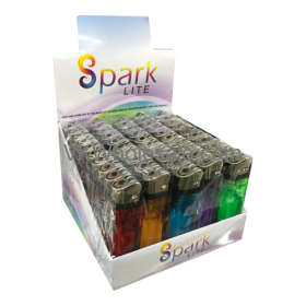 Spark Lite Clear Disposable Lighters Detail