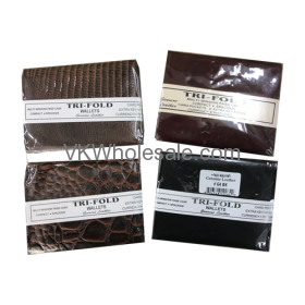 Tri-Fold Leather Wallet Wholesale