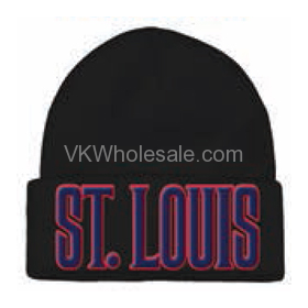 Saint Louis Embroidered Winter Skull Hats Wholesale