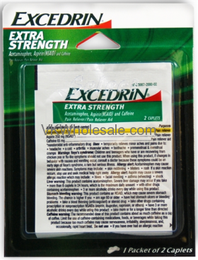 Excedrin Extra Strength Blister Pack Wholesale