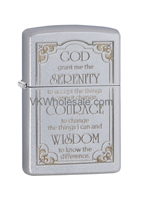 Zippo Serenity Prayer Lighters Wholesale