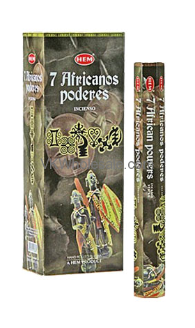 7 African Powers Hem Incense Wholesale