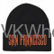 San Francisco Embroidered Winter Skull Hats Wholesale